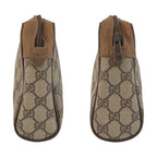 Gucci Vintage Sherry Line Beige GG Supreme Canvas Clutch — view 6