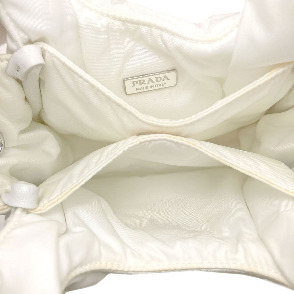 Prada Logo 2-Way Handbag Nylon — view 6