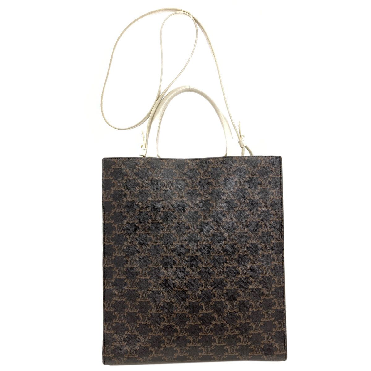 Celine Vertical Cover Triomphe 2-Way Handbag — view 2