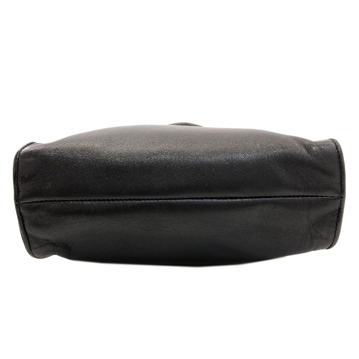 Prada Logo Handbag Lambskin — view 4