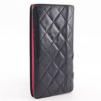 Chanel Cambon Line Bifold Calf Black Wallet — view 3