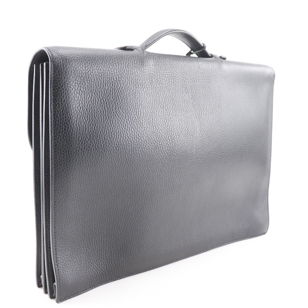Hermes Sac a Depeche 41 Fjord Black B Business Bag — view 3