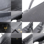 Hermes Sac a Depeche 41 Fjord Black B Business Bag — view 9