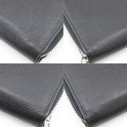 Louis Vuitton Zippy Organizer NM Taiga Noir Black Wallet — view 4