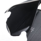 Louis Vuitton Zippy Organizer NM Taiga Noir Black Wallet — view 6