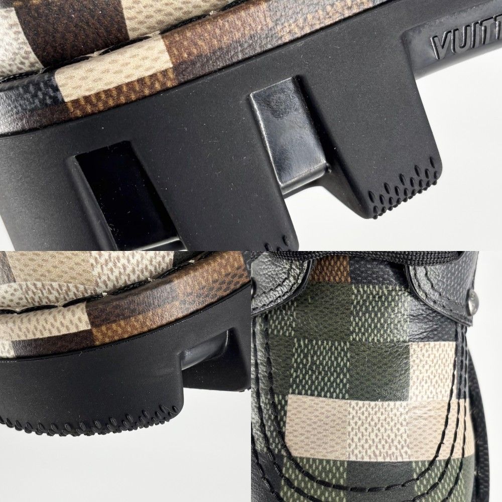 Louis Vuitton Loafers LV Checker Damoflage Shoes LV Combat Boot 6 Sizes — view 8
