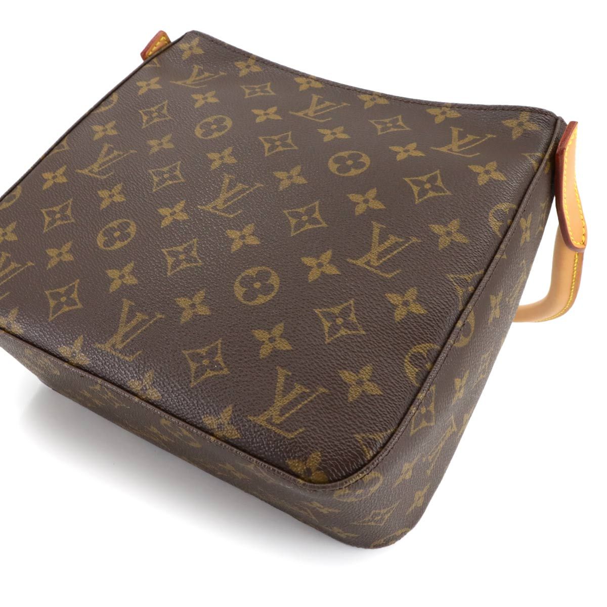 Louis Vuitton Monogram Looping MM Shoulder Bag Brown — view 8