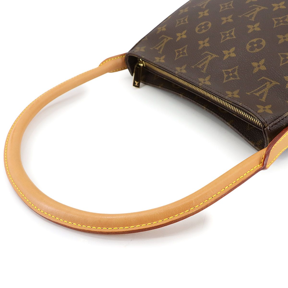 Louis Vuitton Monogram Looping MM Shoulder Bag Brown — view 5