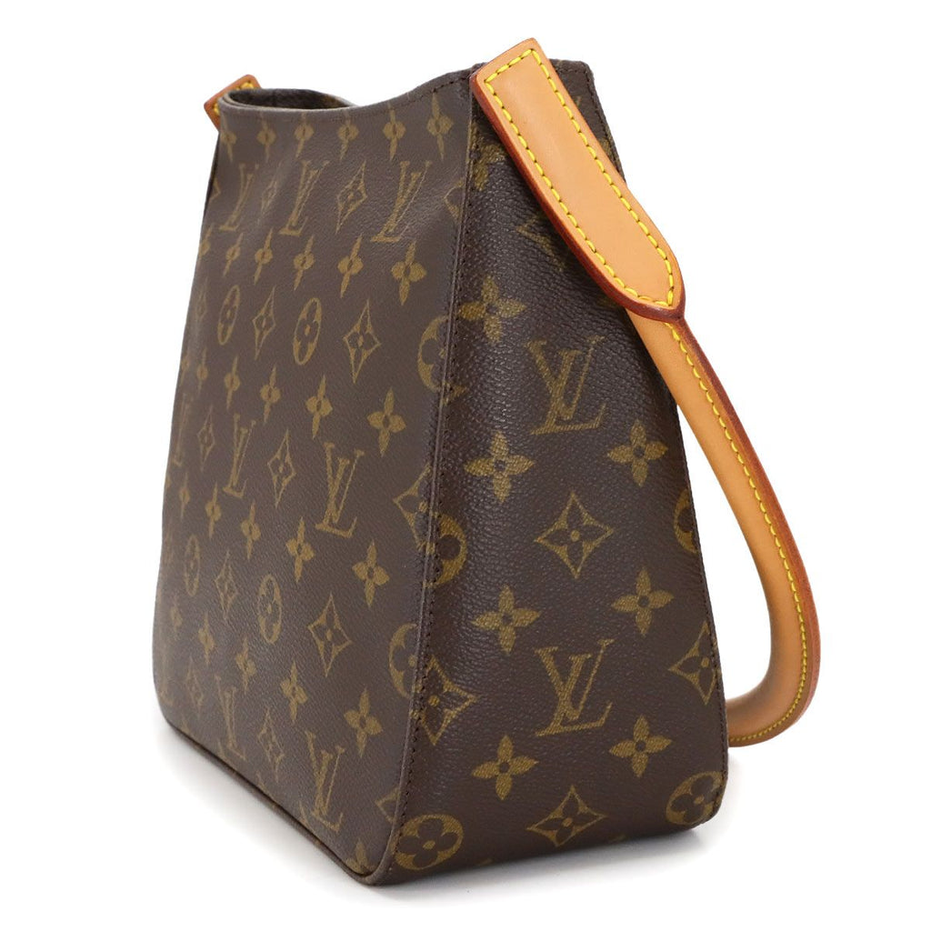 Louis Vuitton Monogram Looping MM Shoulder Bag Brown — view 3