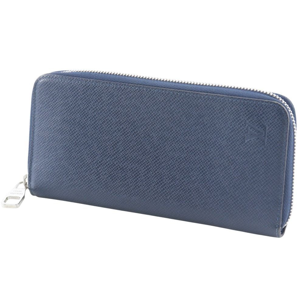 Louis Vuitton Zippy Wallet Vertical Taiga Ocean Navy — view 2