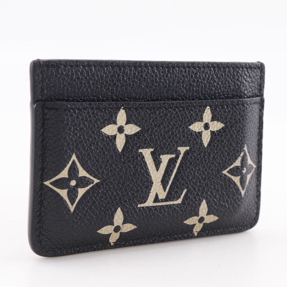 Louis Vuitton Card Holder Sample Bicolor Monogram Empreinte Beige Case — view 3