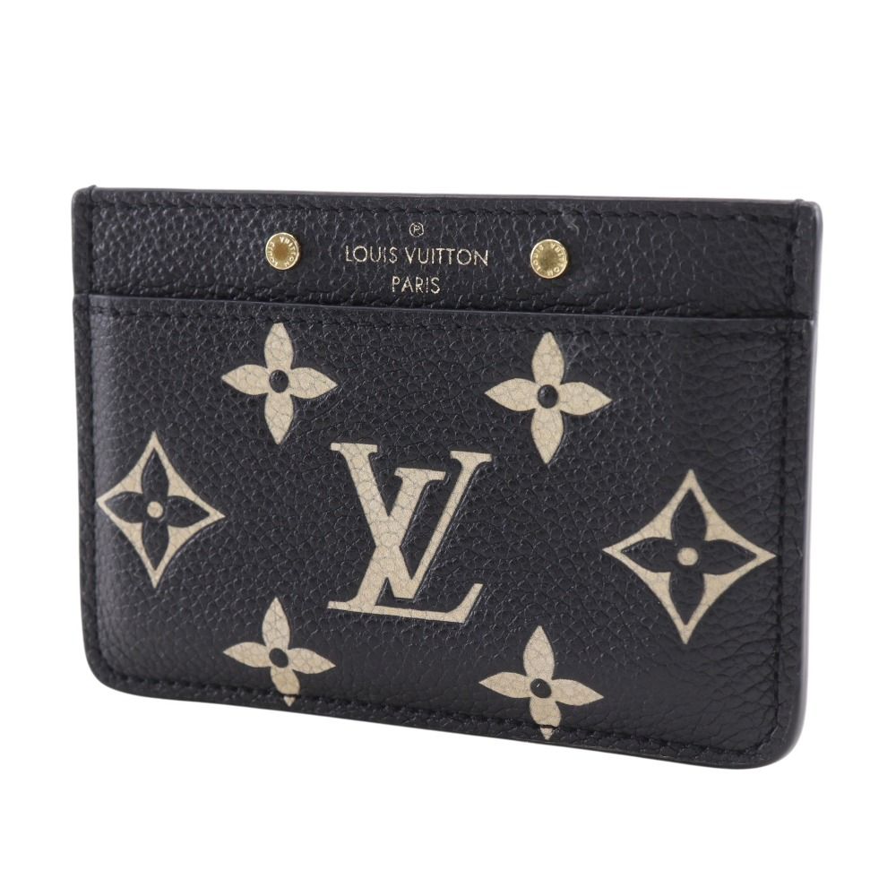 Louis Vuitton Card Holder Sample Bicolor Monogram Empreinte Beige Case — view 2