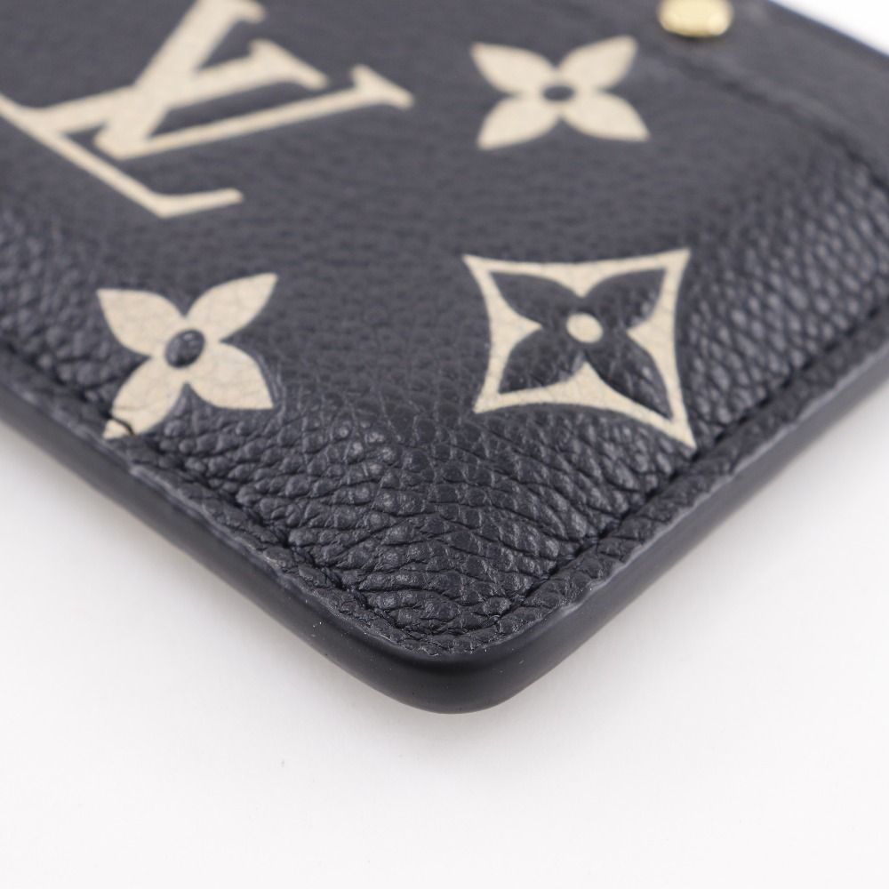 Louis Vuitton Card Holder Sample Bicolor Monogram Empreinte Beige Case — view 5