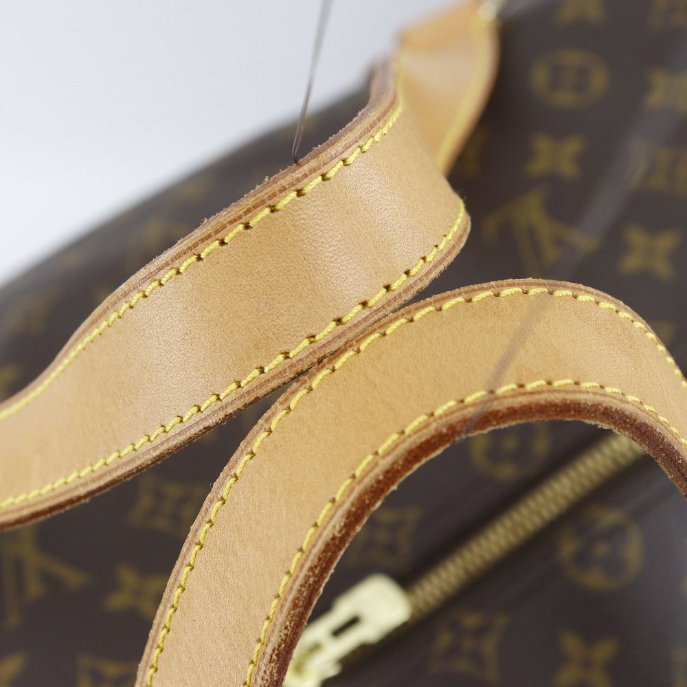 Louis Vuitton Sac Polochon Monogram Canvas Brown Boston Bag — view 5