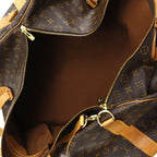 Louis Vuitton Sac Polochon Monogram Canvas Brown Boston Bag — view 6