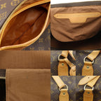 Louis Vuitton Sac Polochon Monogram Canvas Brown Boston Bag — view 7