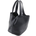 Hermes Picotin PM Taurillon Clemence Black Silver Handbag — view 2