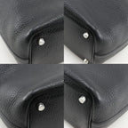 Hermes Picotin PM Taurillon Clemence Black Silver Handbag — view 4