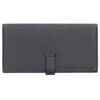 Hermes Bearn Souffle Monochrome So Black Epsom Wallet — view 2