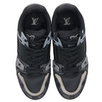 Louis Vuitton LV Trainer Line Damier Denim Sneakers 6 — view 4