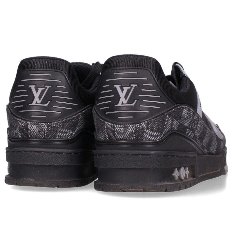 Louis Vuitton LV Trainer Line Damier Denim Sneakers 6 — view 2