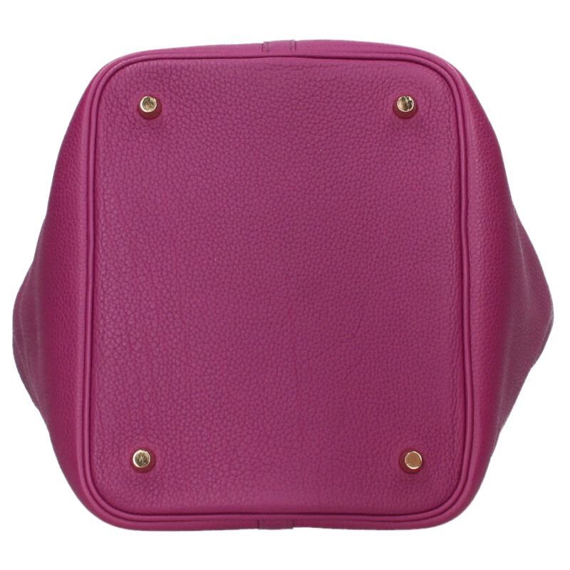 Hermes Picotin Lock MM Taurillon Clemence Handbag MM — view 4