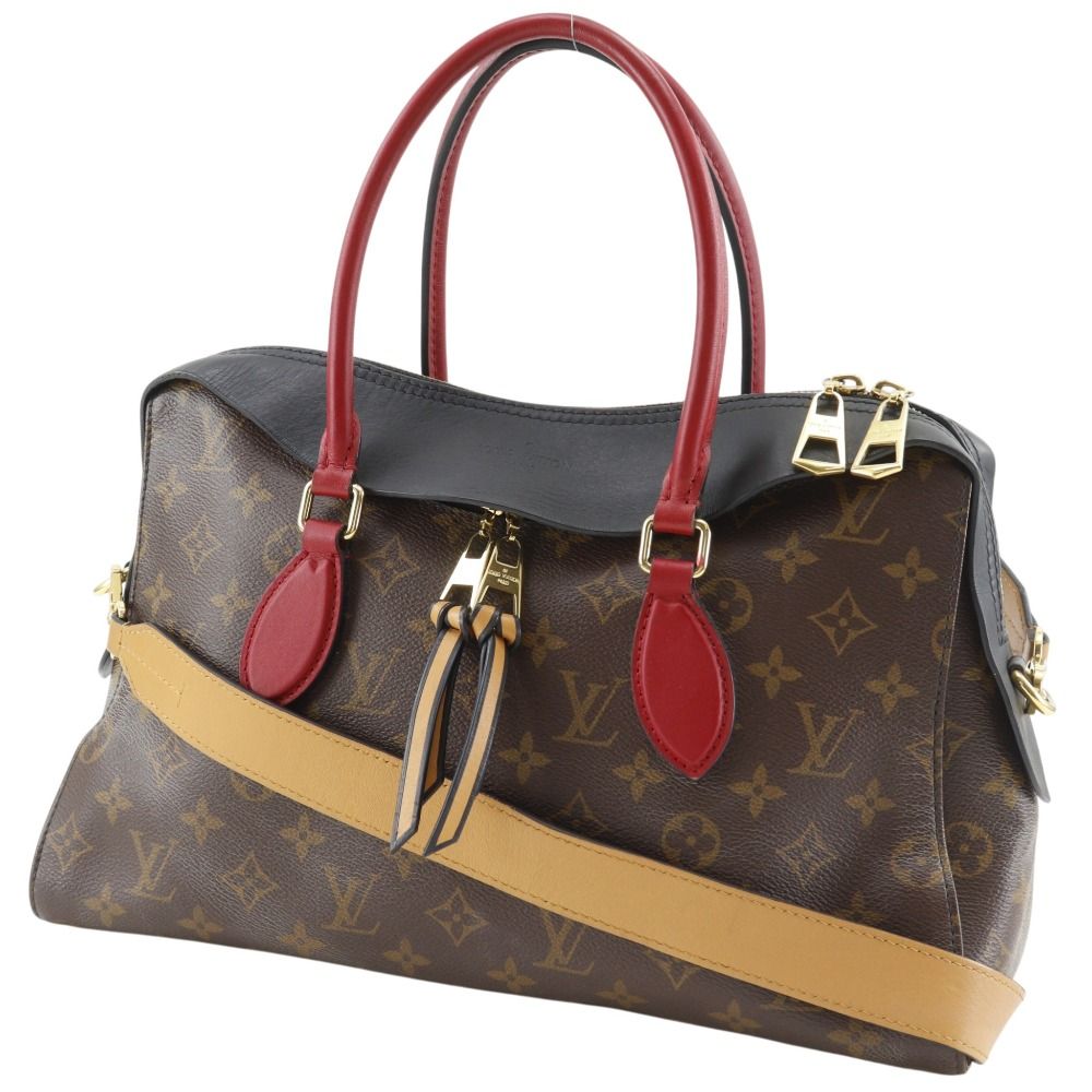 Louis Vuitton Tuilet 2-Way Shoulder Monogram Canvas Brown Handbag — view 2