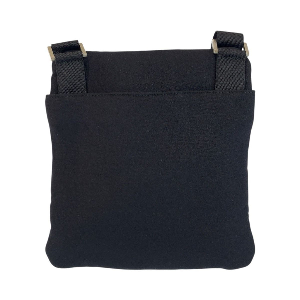 Prada Sports Black Neoprene Mesh Shoulder Bag Pochette — view 2