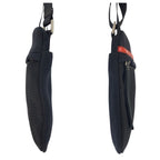 Prada Sports Black Neoprene Mesh Shoulder Bag Pochette — view 8