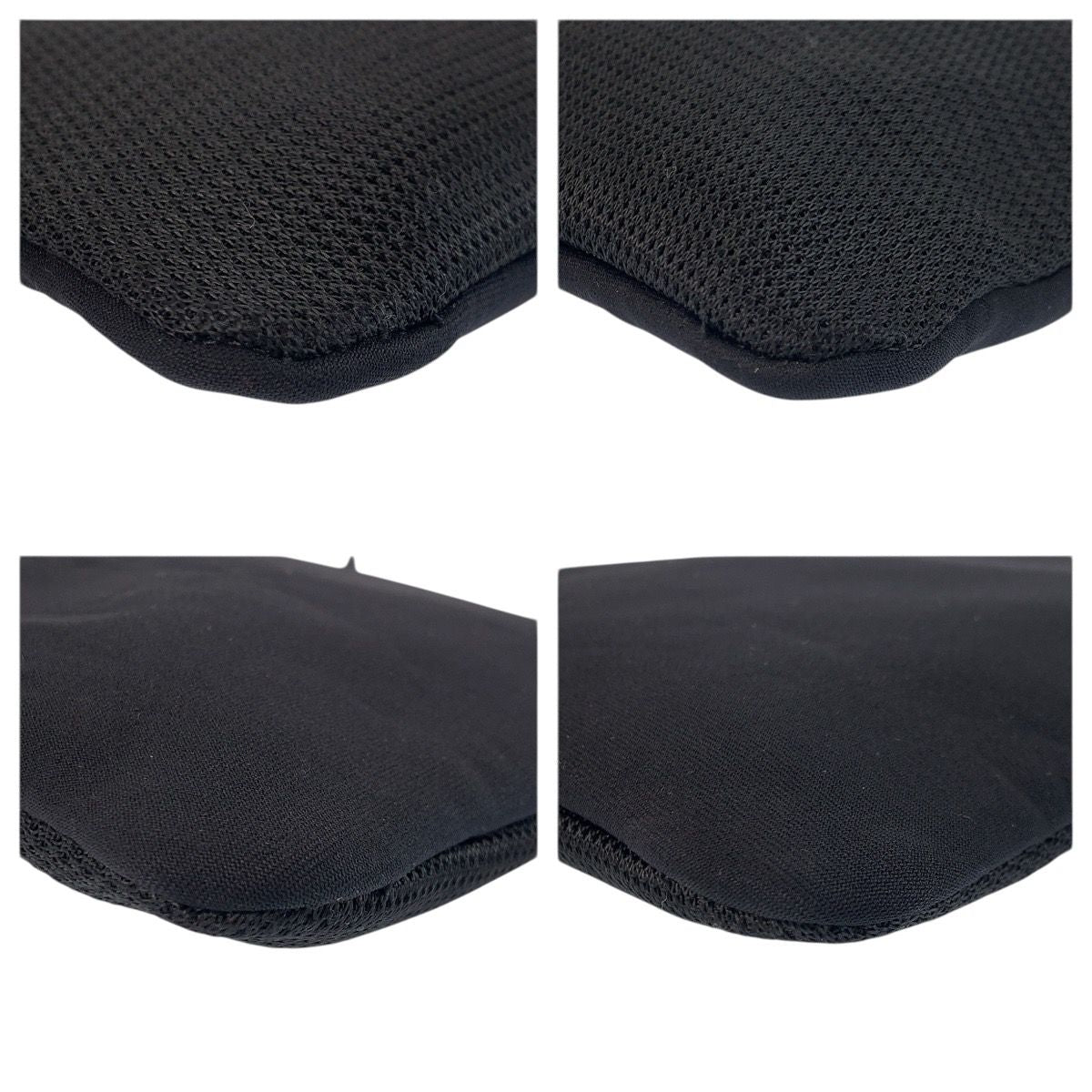 Prada Sports Black Neoprene Mesh Shoulder Bag Pochette — view 4