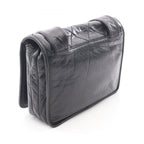 Chanel Shoulder Bag Wild Stitch Black Calf — view 2
