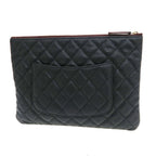 Chanel Caviar Quilted Clutch — view 3