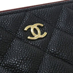 Chanel Caviar Quilted Clutch — view 4