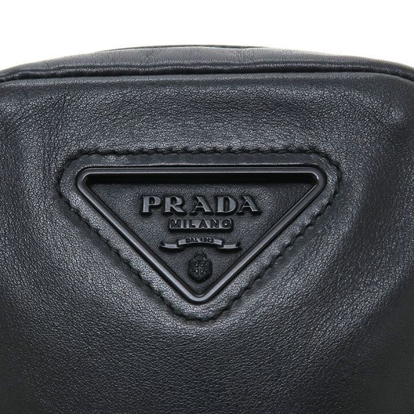 Prada Logo Mini Messenger Bag — view 8
