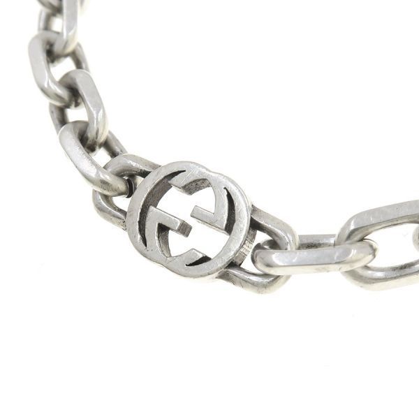 Gucci Interlocking Bracelet Silver — view 2