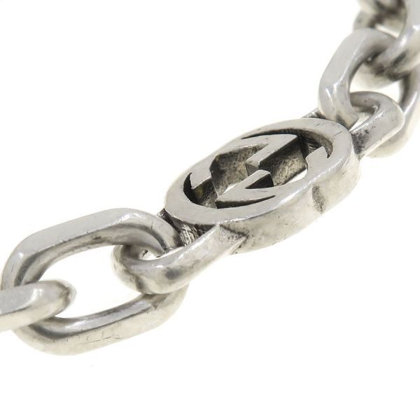 Gucci Interlocking Bracelet Silver — view 7
