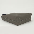 Hermes Double Sens 36 Tote Taurillon Clemence Bleunuit Etoupe Blue Gray — view 6
