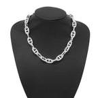 Hermes Necklace Chaine D'ancre GM 29 Links Silver — view 3
