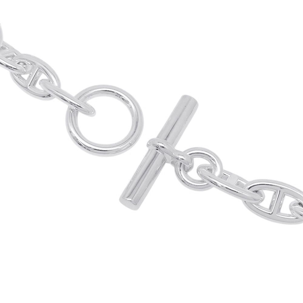 Hermes Necklace Chaine D'ancre GM 29 Links Silver — view 4