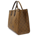 Louis Vuitton Giant Monogram On The Go MM 2-Way Tote Shoulder Bag — view 4