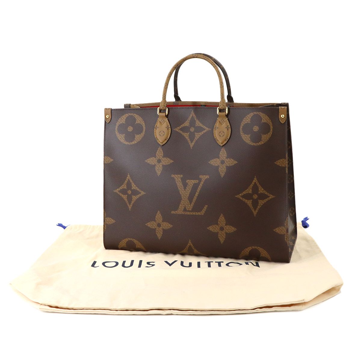 Louis Vuitton Monogram Giant On The Go GM 2-Way Tote Shoulder Bag — view 2