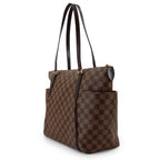 Louis Vuitton Damier Totally MM Tote Ebene Brown — view 4