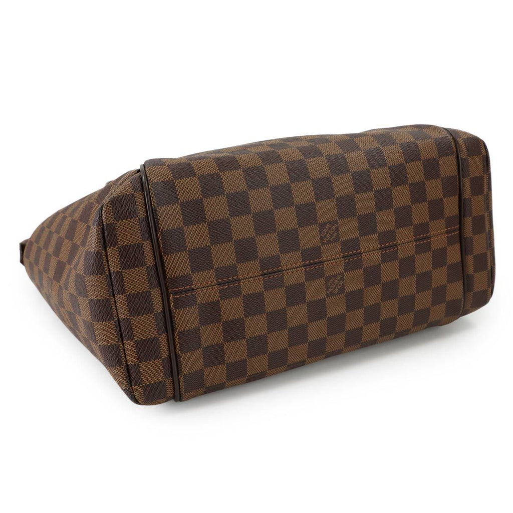 Louis Vuitton Damier Totally MM Tote Ebene Brown — view 5