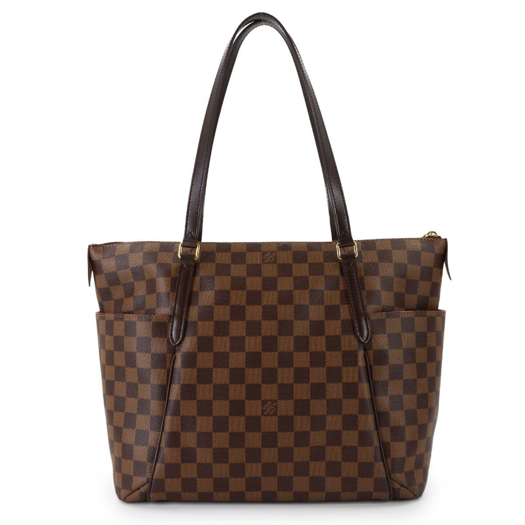 Louis Vuitton Damier Totally MM Tote Ebene Brown — view 3