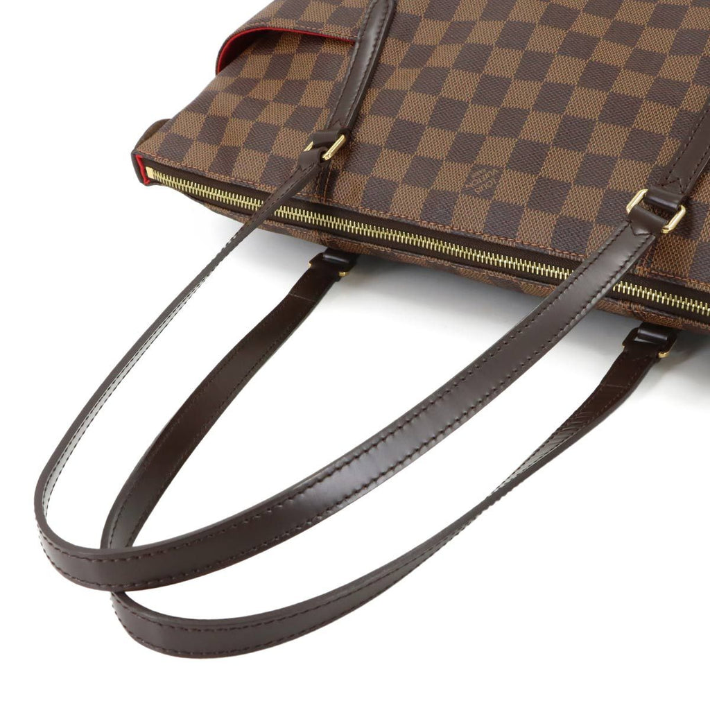 Louis Vuitton Damier Totally MM Tote Ebene Brown — view 6