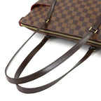 Louis Vuitton Damier Totally MM Tote Ebene Brown — view 6
