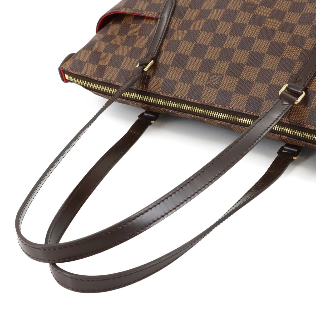 Louis Vuitton Damier Totally MM Tote Ebene Brown — view 6