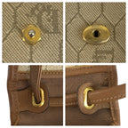Dior Vintage Beige Brown Gold Leather Shoulder Bag Pochette — view 6