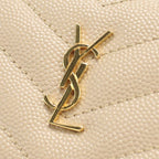 Saint Laurent Tiny Wallet Monogram Origami Trifold Calfskin — view 4