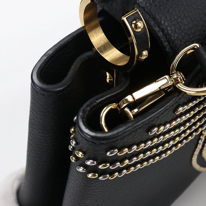 Louis Vuitton Capucines PM Taurillon Handbag Leather — view 7